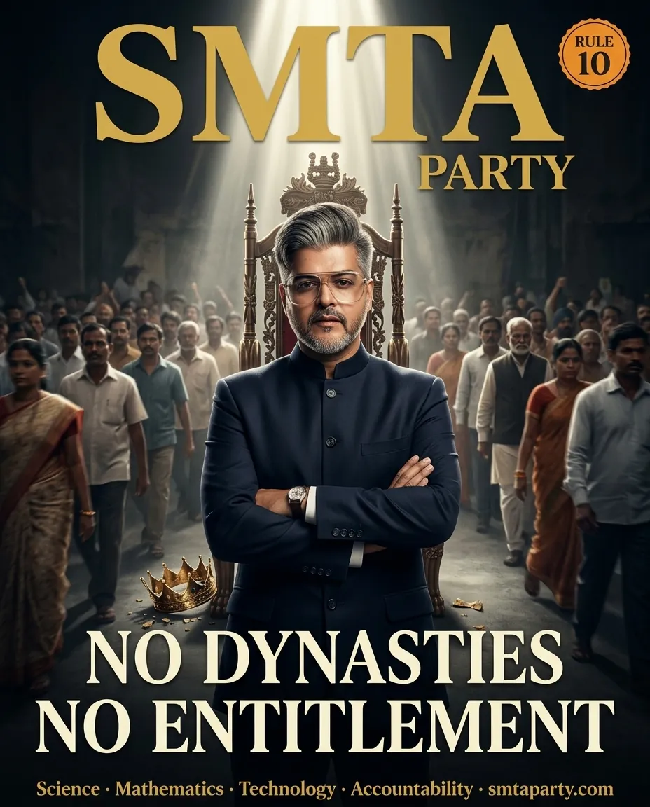 कोई वंशवाद नहीं, कोई विशेषाधिकार नहीं